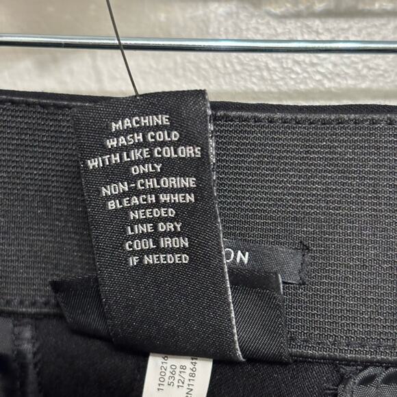 NWT Lane Bryant The Madison Straight Leg Stretch Pants in Black - Size 18 - Picture 9 of 10